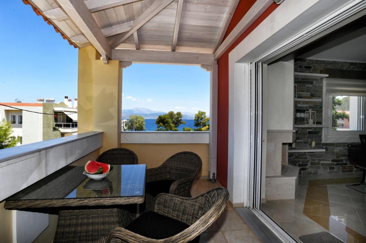 Ferienwohnung Livas Almyri Seafront Flat Kato Almiri Exterior foto