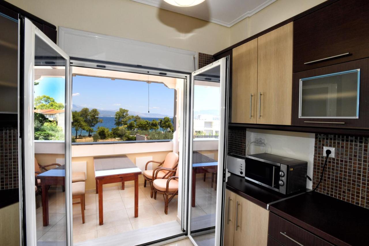 Ferienwohnung Livas Almyri Seafront Flat Kato Almiri Exterior foto