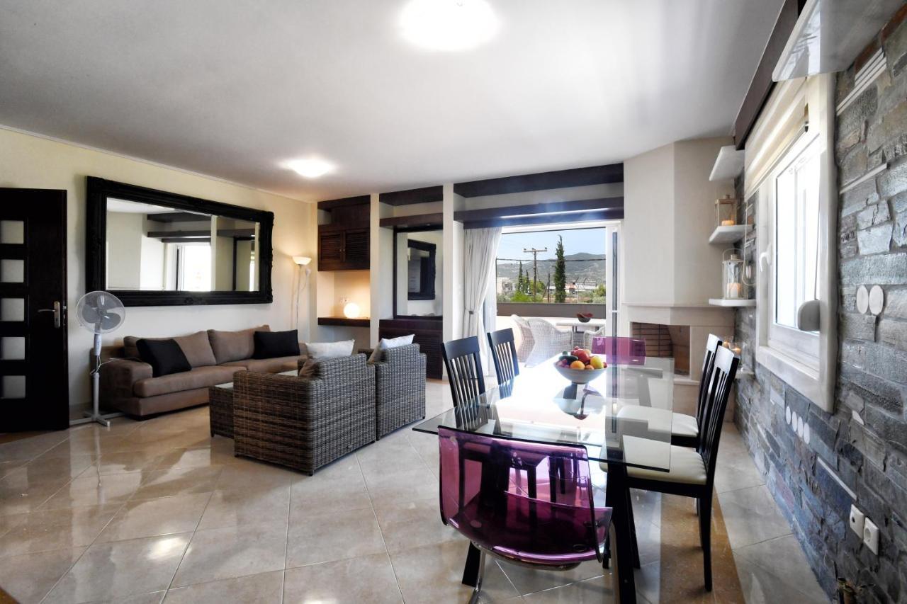 Ferienwohnung Livas Almyri Seafront Flat Kato Almiri Exterior foto